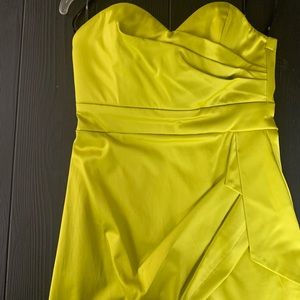 Sweetheart, strapless cocktail dress.